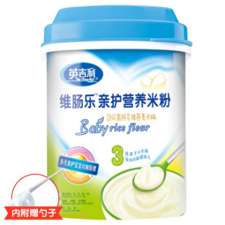 YingJiLi 英吉利 婴幼儿米粉 468g 3段 多维燕麦味