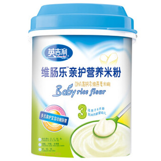 YingJiLi 英吉利 婴幼儿米粉 468g 3段 多维燕麦味