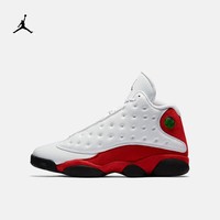 AIR JORDAN 13 RETRO 男子篮球鞋 白/黑/队红 41