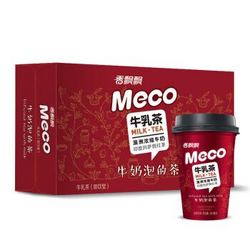 香飘飘奶茶 Meco牛乳茶300ml 8杯 年货礼盒装 液体即饮 杯装奶茶 *2件