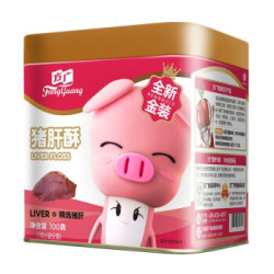 FangGuang 方广 儿童猪肉酥 100g 猪肝味 *3件