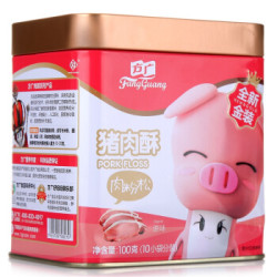 FangGuang 方广 儿童猪肉酥 100g 原味 *8件 +凑单品