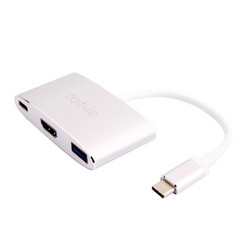 dostyle CH101 Type-C转HDMI+HUB高清转换器/USB3.0集线器/转换器