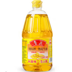 鲁花 食用油 5S 压榨一级 花生油 1.8L