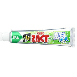 LION 狮王 ZACT 美白酷爽 渍脱牙膏 130g