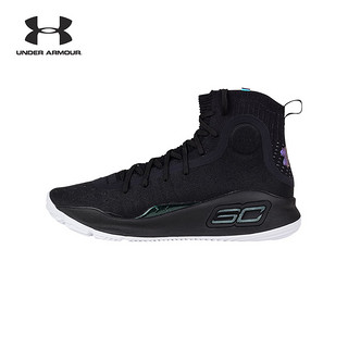 UNDER ARMOUR 安德玛 Curry 4 男子篮球鞋 44.5 黑色