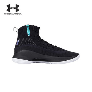 UNDER ARMOUR 安德玛 Curry 4 男子篮球鞋 44.5 黑色