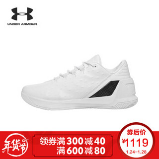 UNDER ARMOUR 安德玛 Curry 3 LOW 男子篮球鞋 Lux版白色100 45