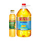 金龙鱼 纯正葵花籽油5L+400ml/桶  食用油 物理压榨 *2件