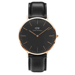 Daniel Wellington 丹尼尔惠灵顿 BLACK系列 Classic Sheffield DW00100139 女款时尚腕表