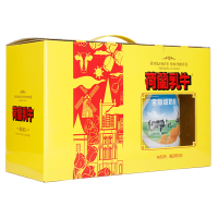 7日0点开始:DutchCow 荷兰乳牛 全脂甜奶粉 900g*2罐 礼盒装