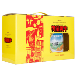 DutchCow 荷兰乳牛 全脂甜奶粉 900g*2罐 礼盒装