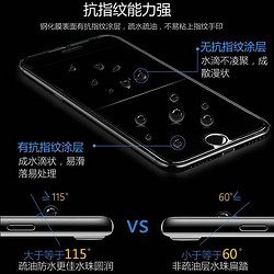 iphone8钢化膜苹果7Plus全屏3D全覆盖7p抗蓝光8手机贴膜水凝七八