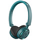 漫步者（EDIFIER）W675BT 无线蓝牙立体声耳机 头戴式耳机 手机音乐耳机 蓝色