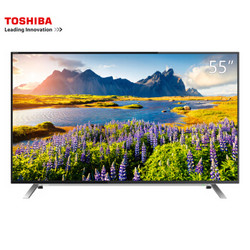 TOSHIBA 东芝 55U36EBC 55英寸 4K 液晶电视 +凑单品