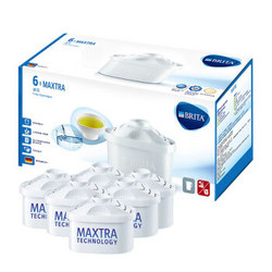 BRITA 碧然德 Maxtra 双效滤芯 6枚装 *2 +金典系列Marella xl 3.5L（白色）1壶1芯*3+凑单品