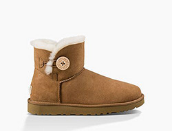 UGG australia Mini Bailey Button II 女款雪地靴