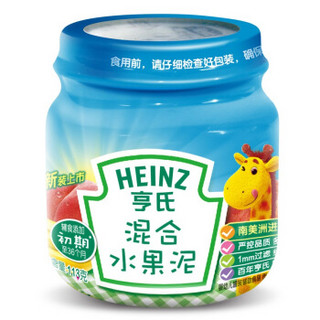 亨氏Heinz 佐餐泥 混合水果泥113g