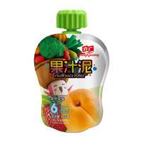 FangGuang 方广 婴幼儿果汁泥 103g 黄桃草莓味 *12件