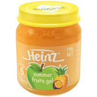 Heinz 亨氏 婴幼儿果泥 110g 夏日水果味 *10件