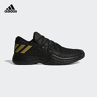 adidas 阿迪达斯 Harden B/E 男子篮球鞋 1号黑色/灰/金 40 