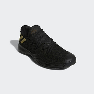 adidas 阿迪达斯 Harden B/E 男子篮球鞋 1号黑色/灰/金 40 