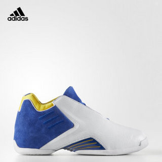 adidas 阿迪达斯 T-MAC 3 男子篮球鞋 43 亮白/学院蓝/黄 