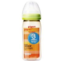 pigeon 贝亲 宽口径PPSU仿母乳实感奶瓶 240ml 配M号奶嘴  *4件 +凑单品