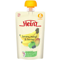 Heinz 亨氏 婴幼儿蔬果泥 进口版 120g 香蕉芒果野莓味 