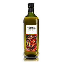 融氏（RONGS）特级初榨橄榄油 西班牙原装进口食用油1L