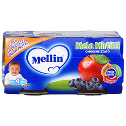 Mellin 美林 婴儿西梅果泥 100g*2罐