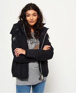 Superdry 极度干燥 Hooded Fur Sherpa SD-Wind 女士连帽防风夹克