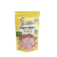 嘉宝（Gerber）草莓酸奶溶豆 3段 28g/袋装 宝宝零食点心 原装进口 8个月以上 *3件