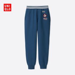 优衣库 UNIQLO 优衣库 童装 DPJ 仿羊羔绒运动长裤