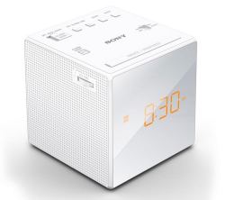 sony索尼icfc1桌面台式时钟闹钟收音机电子时钟收音机