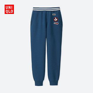 UNIQLO 优衣库 童装 DPJ 仿羊羔绒运动长裤