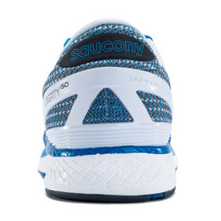 Saucony圣康尼LIBERTY ISO 稳定保护跑鞋运动鞋男子跑步鞋  S20410 蓝/白/黑 42