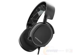 赛睿 SteelSeriesArctis 寒冰 3 7.1音效  游戏耳机耳麦 黑色