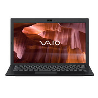 VAIO S13 13.3英寸轻薄笔记本电脑 深夜黑(第八代四核i7-8550U 8G PCIe 512G SSD FHD Win10 pro 背光键盘)