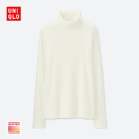 优衣库 UNIQLO 优衣库 400150 女款罗纹高领T恤