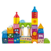 Hape 积木玩具 童话城堡 E8342