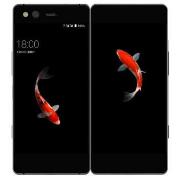 #本站首晒#体验双屏新“视”界,就是不玩全面屏:ZTE 中兴 天机Axon M 智能手机 开箱简测