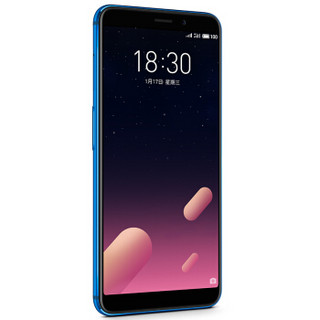 MEIZU 魅族 魅蓝 S6 4G手机 3GB+64GB 淡钴蓝