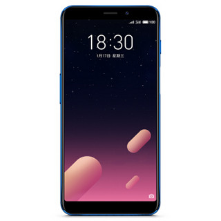 MEIZU 魅族 魅蓝 S6 4G手机 3GB+32GB 淡钴蓝