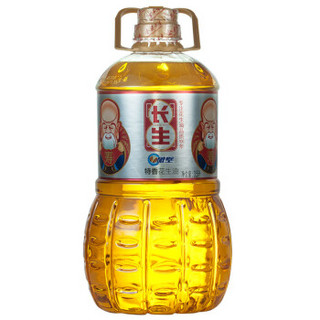 长生花生油3.5L 特香压榨一级食用油