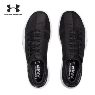 UNDER ARMOUR 安德玛 SpeedForm AMP 2.0 男子训练鞋 42.5 黑白色001 