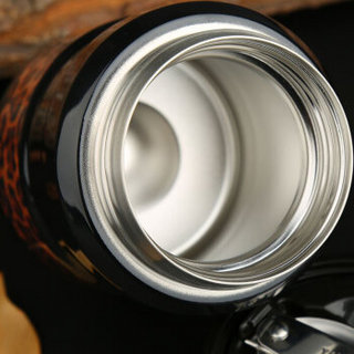 THERMOS 膳魔师 SK-3000-LBK 保温杯 470ml 豹纹黑