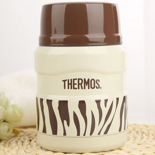 THERMOS 膳魔师 SK-3000 ZWH 斑马 不锈钢保温罐 470ml