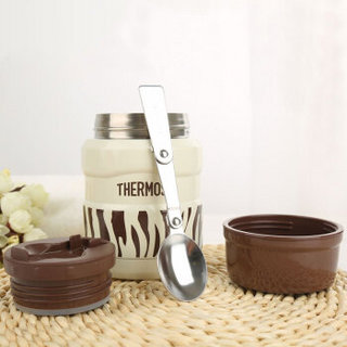 THERMOS 膳魔师 SK-3000 ZWH 斑马 不锈钢保温罐 470ml