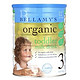 BELLAMY'S 贝拉米 有机婴幼儿牛奶粉 3段  900g 6罐